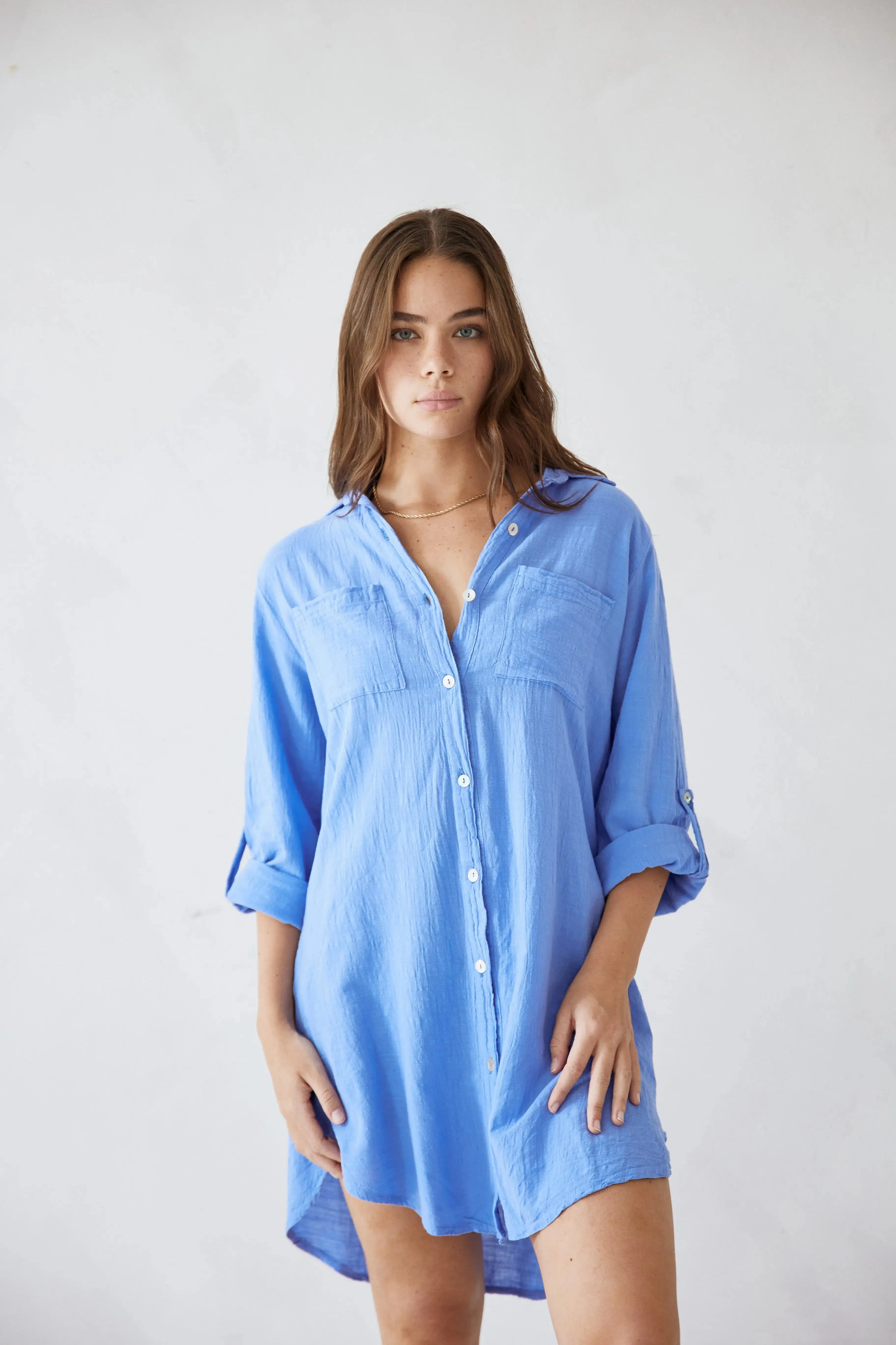 Cabana Shirt Dress - Image 18