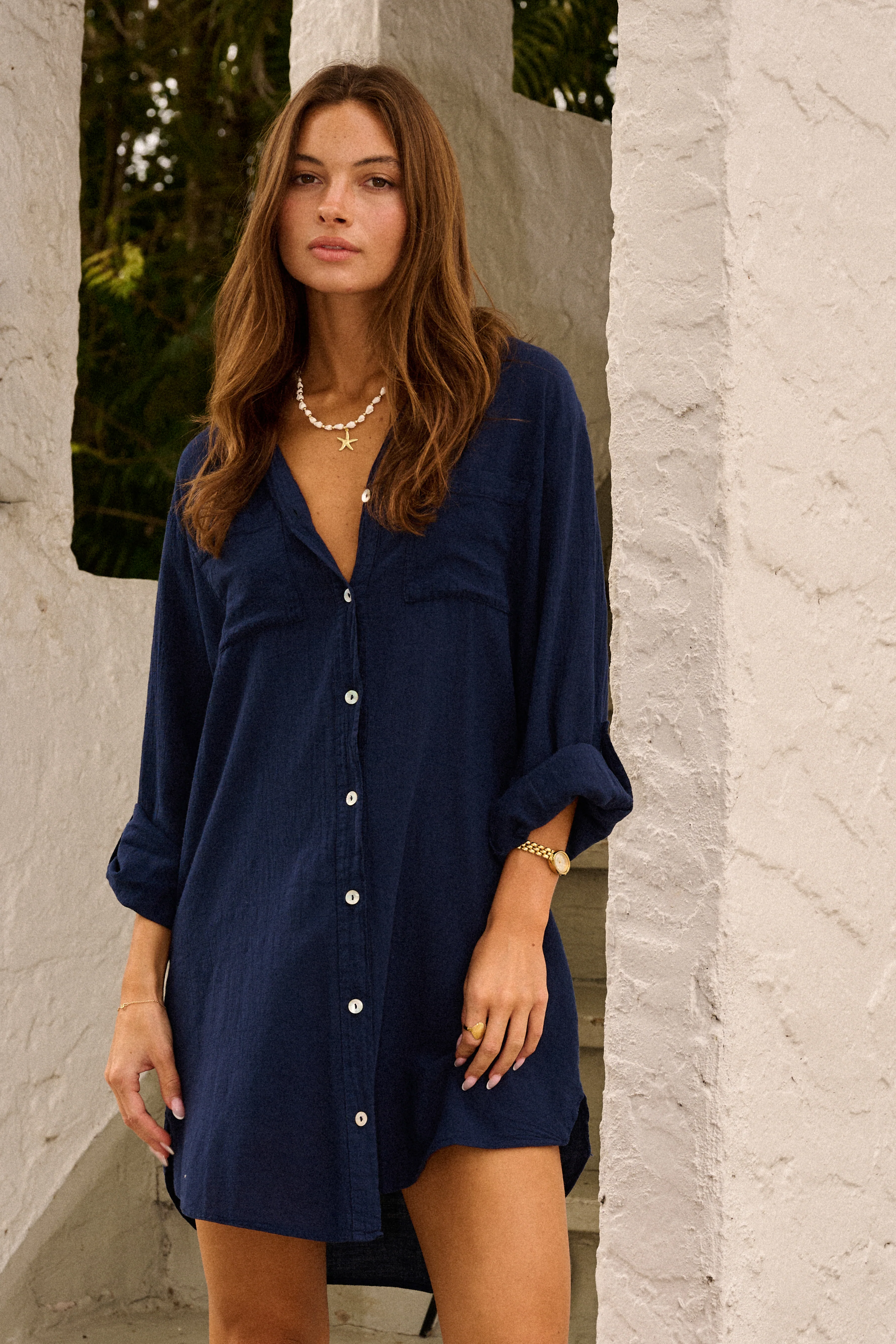 Cabana Shirt Dress - Image 4