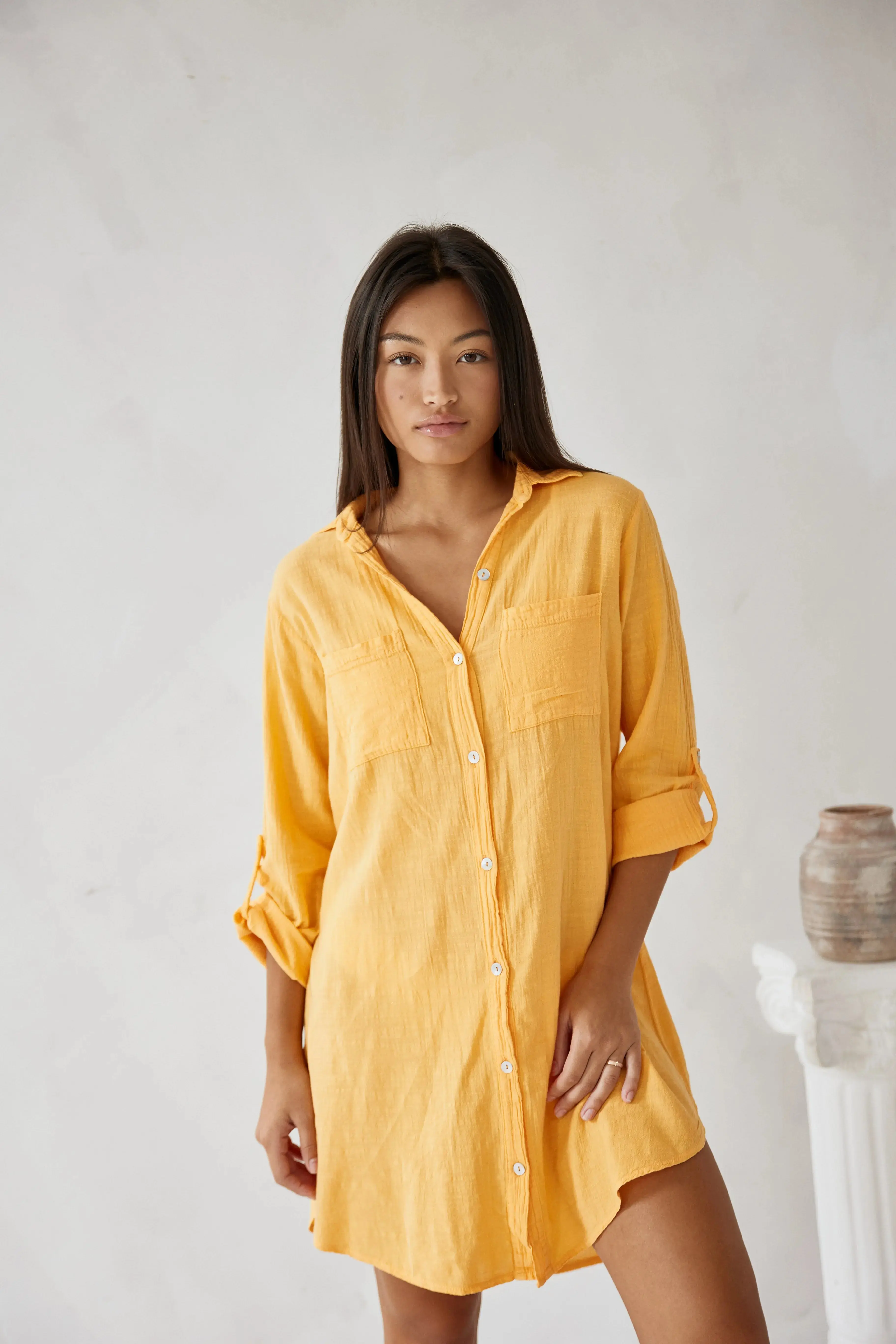 Cabana Shirt Dress - Image 8